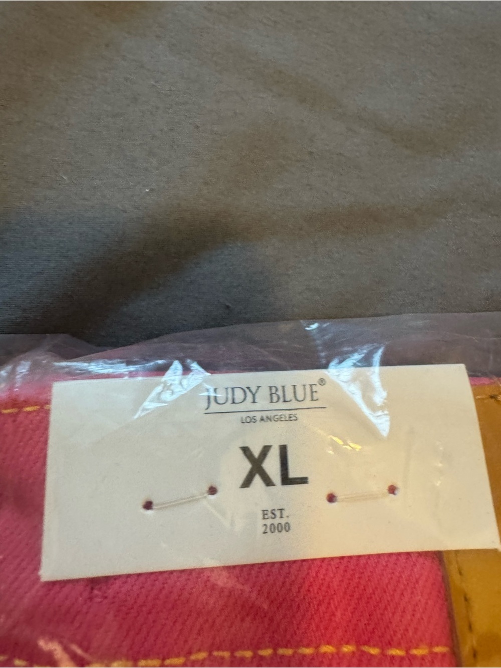 Judy Blue Hot Pink Denim Shorts - Picture 2 of 3